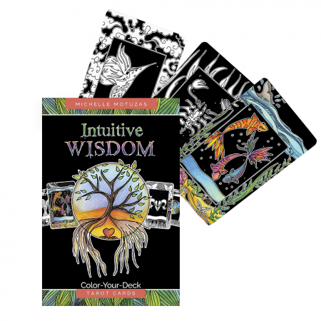 Intuitive Wisdom Tarot kortos ir knyga Schiffer Publishing